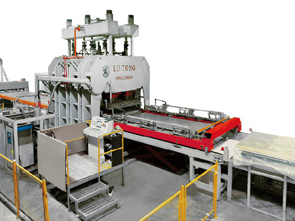 貼面熱壓機生產線典型方案 貼面熱壓機生產線典型方案